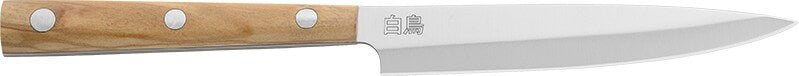 Couteau universel Due Cigni Hakucho 12.5cm manche olivier