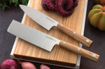 Couteau à pain Due Cigni Hakucho dentelé 21cm manche olivier