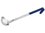 Louche professionnelle Matfer 5,9cl acier inox monobloc 68mm manche bleu