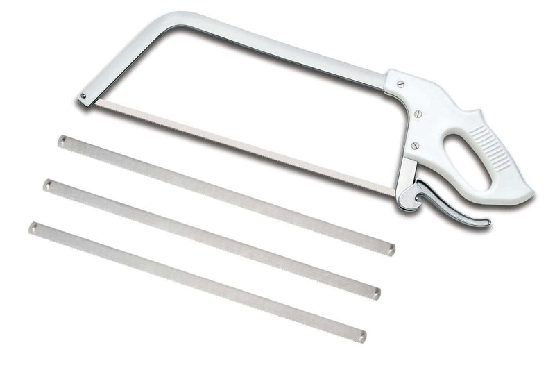 Scie de boucher américaine Bargoin 45 cm + 3 lames de rechange dont 1 offerte