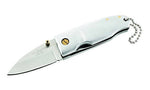 Couteau pliant Herbertz 241307 manche alu 7cm avec chaînette