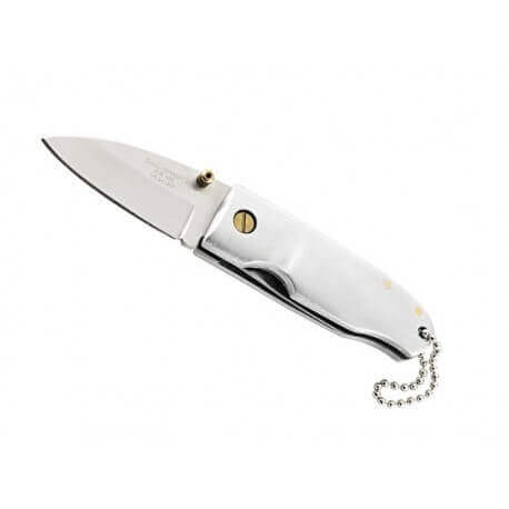Couteau pliant Herbertz 241307 manche alu 7cm avec chaînette