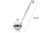 Louche Gefu Baseline 10cl acier inox - Diamètre pochon 7cm
