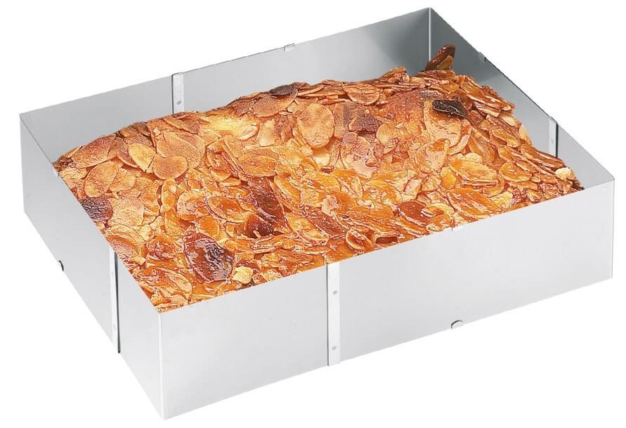 Cadre à gâteaux extensible Gefu Uno hauteur 8.5cm