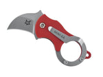 Couteau pliant FOX FX.535R Mini-Ka manche nylon rouge 6cm