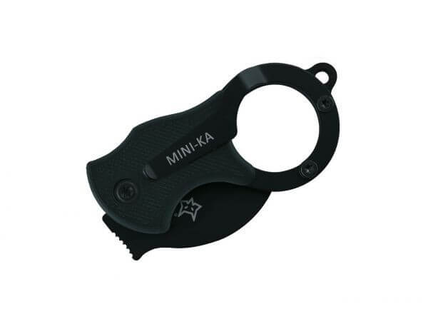 Couteau pliant FOX FX.535B Mini-Ka manche nylon noir 6cm