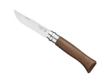 Couteau opinel tradition Luxe n°08 lame 8,5cm virole tournante manche noyer