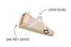 Pack Fischer spécial boucher 1 gaine couteaux 4 places + 1 ceinture pour gaine