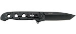 Couteau pliant CRKT M16-04KS noir manche à trous 13,6cm
