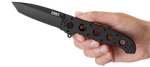 Couteau pliant CRKT M16-04KS noir manche à trous 13,6cm