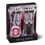 Set assaisonnement Cole & Mason Crystal poivrier et salière 12,5cm