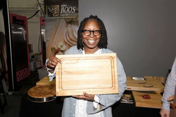 Planche à découper épaisse Boos Blocks ProChef bois d'érable avec rigole 51x38x6cm
