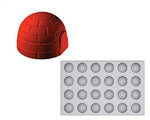 Moule premium en silicone 24 empreintes Igloo 600 x 400 mm