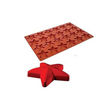 Moule premium en silicone 24 étoiles 600 x 400 mm