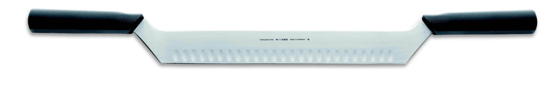 Couteau à fromage professionel 2 manches lame alvéolée 30cm DICK acier inox