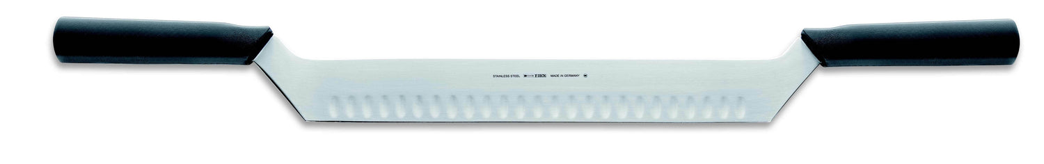 Couteau à fromage professionel 2 manches lame alvéolée 30cm DICK acier inox