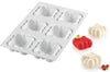 Moule pâtissier 6 mini nuages carrés Silikomart