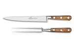 Coffret couteau SABATIER Provençao tranchelard 20cm + fourchette à viande
