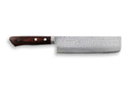 Couteau nakiri japonais artisanal Masutani 16.5cm martelé