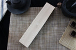 Couteau santoku japonais Shizu Hamono Yamato martelé 16cm manche sombre