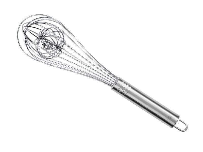 Fouet de cuisine 28cm acier inox 18/8 + boule inox
