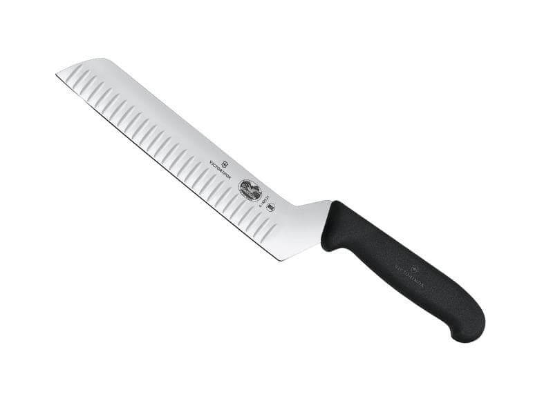 Couteau à beurre/fromage à pâte molle Victorinox lame alvéolée 21cm
