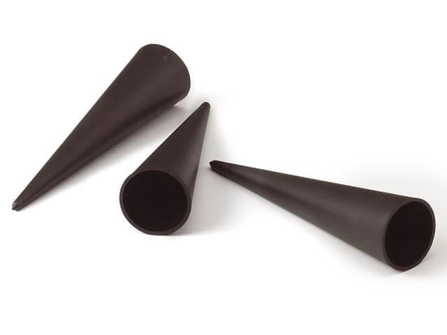 Lot de 12 moules cornets Exoglass® Matfer