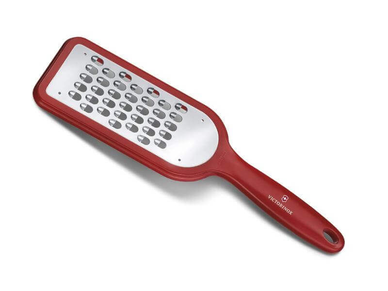 Râpe moyenne Victorinox manche rouge + étui protecteur
