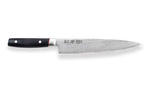 Couteau de chef japonais Kanetsugu Saiun 23cm damas 65 couches