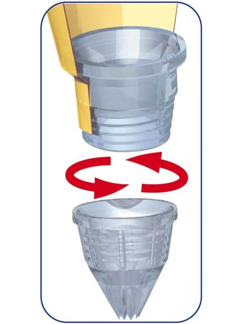 Boîte de 10 douilles interchangeables Matfer en polycarbonate