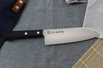Couteau santoku japonais Kanetsugu Rev 21 lame 17cm micro dentée