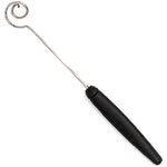 Broche à tremper en spirale acier inox manche PP noir