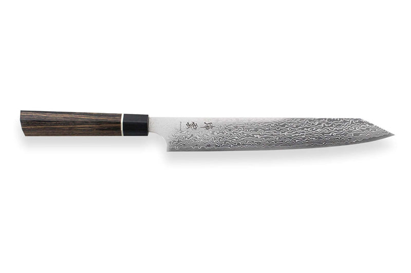 Couteau sujihiki japonais Kanetsugu Zuiun acier SPG2 damas 24cm