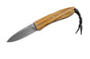 Couteau pliant LionSteel Opera manche 10cm lacet + étui - Olivier