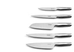 Mallette extra plate 5 couteaux de cuisine Sabatier Trompette Asean tout inox