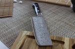 Couteau usuba japonais artisanal Yoshihiro VG10 damas 33 couches 16cm