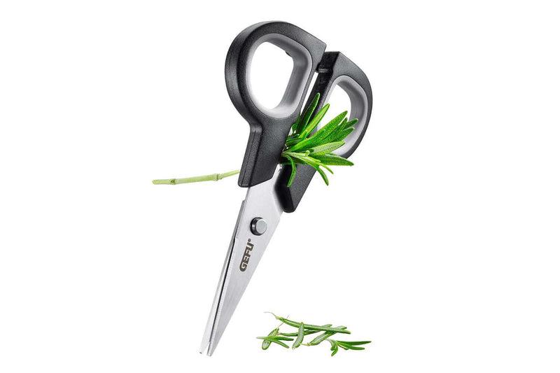 Ciseaux à herbes aromatiques Gefu Botanico + racloir