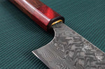 Couteau santoku japonais artisanal Yoshimi Kato 16.5cm SG2 Damascus