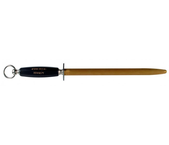 Fusil de boucher Titanium II mèche ovale 30cm FISCHER grain fin