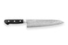 Couteau de chef japonais Tsunehisa VG10 Damascus 45 couches 21cm