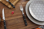 Coffret de table Wusaki 2 couteaux à steak 11cm + 2 fourchettes