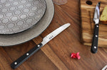 Coffret de table Wusaki 2 couteaux à steak à bout rond + 2 fourchettes