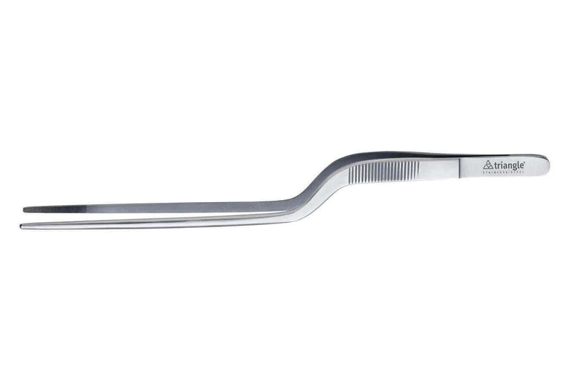 Pince à dresser forme coudée Triangle inox - 20 cm