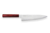Couteau de chef japonais artisanal Kei Kobayashi SG2 Heptagone 21cm