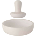 Mortier Berghoff 17cm grès blanc Leo + pilon