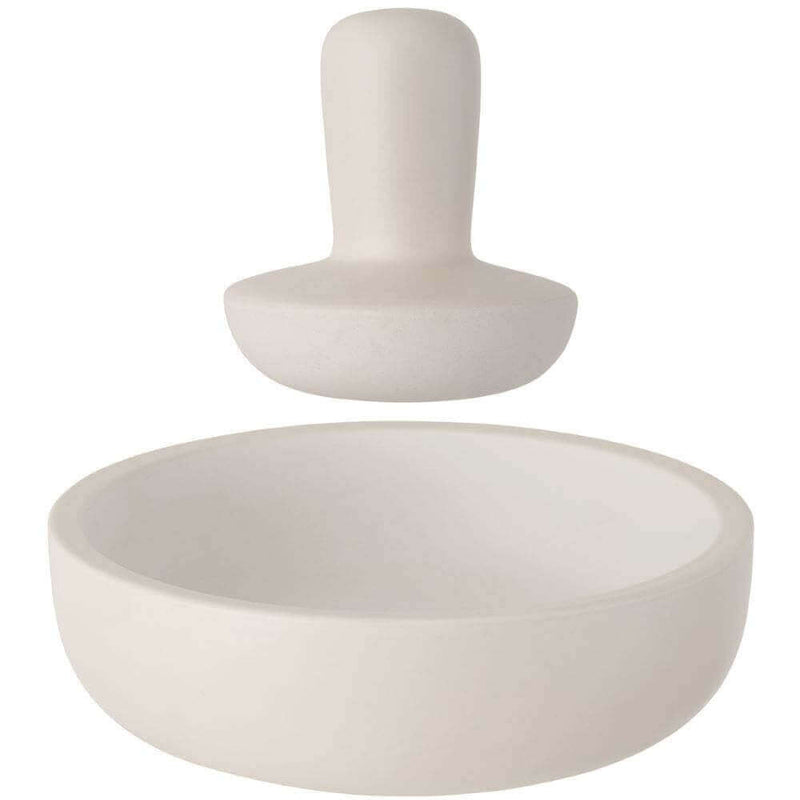 Mortier Berghoff 17cm grès blanc Leo + pilon