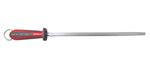 Fusil à aiguiser mèche ronde FISCHER 35cm grain fin manche rouge et gris