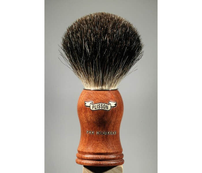Blaireau de rasage Plisson taille 12 monture bubinga