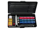 Kit d'aiguisage Lansky 3 pierres + huile + étrier