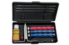 Kit d'aiguisage Lansky 3 pierres + huile + étrier
